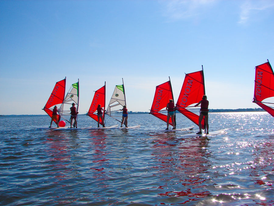 Szkoła windsurfingu w Dziwnówku